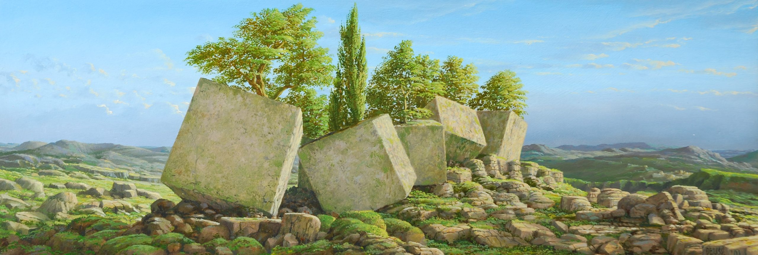 Determinisme van de Chaos 40 x 14 2001